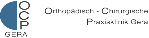 Logo Orthop�disch unfallChirurgische Praxisklinik Gera